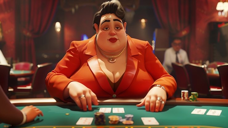 Studio live Monopoly Live dengan dealer dan papan permainan di bos mujur